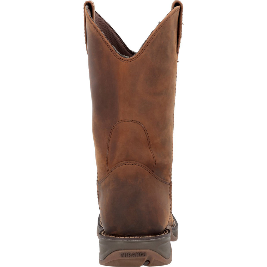 Rebel™ by Durango® Brown Pull-On Western Boot