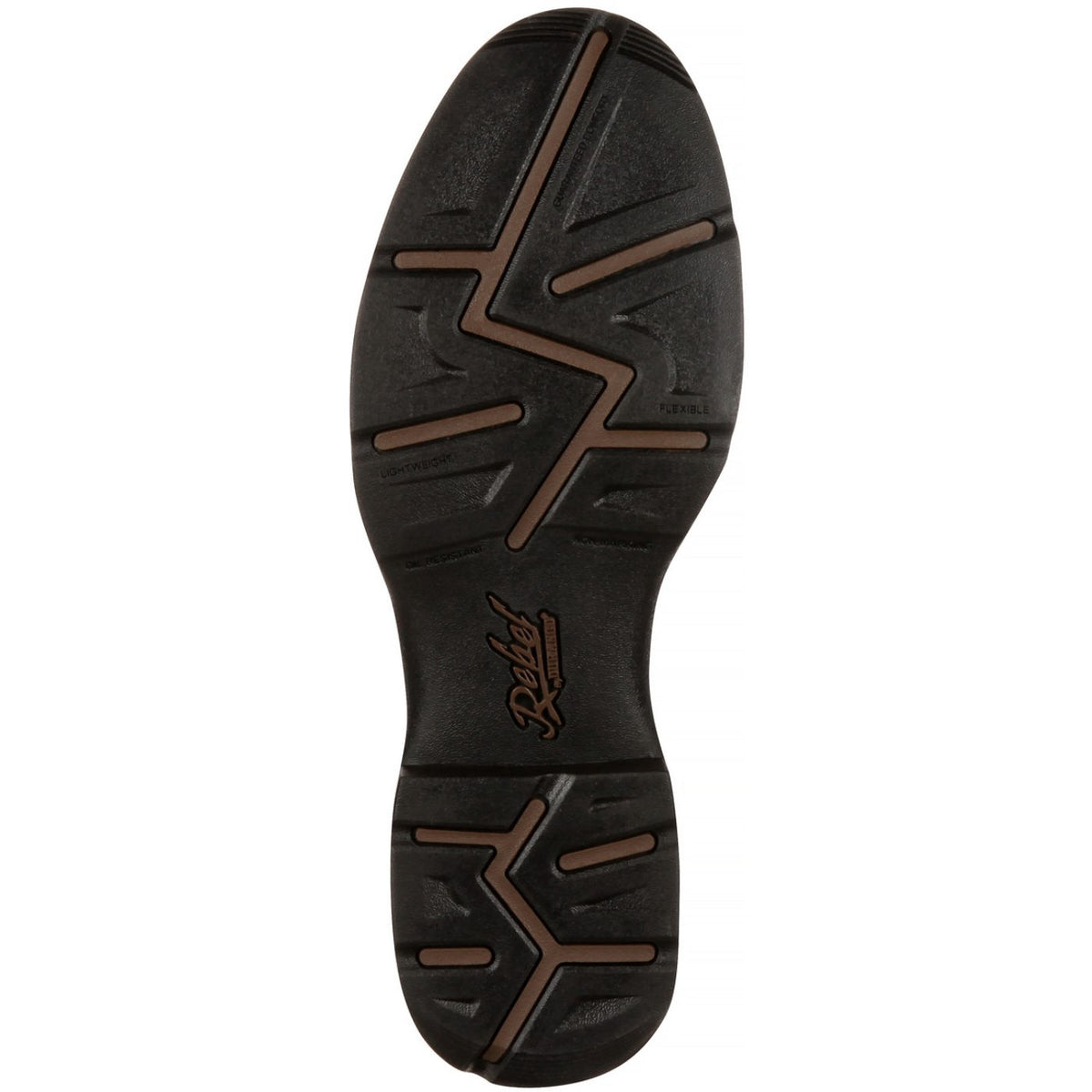 Rebel™ by Durango® Chocolate Pull-On Western Boot
