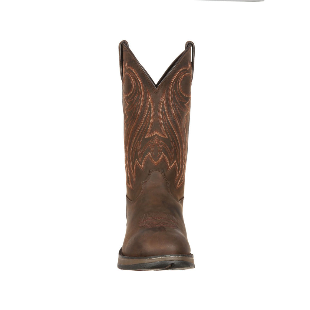 Rebel™ by Durango® Chocolate Pull-On Western Boot