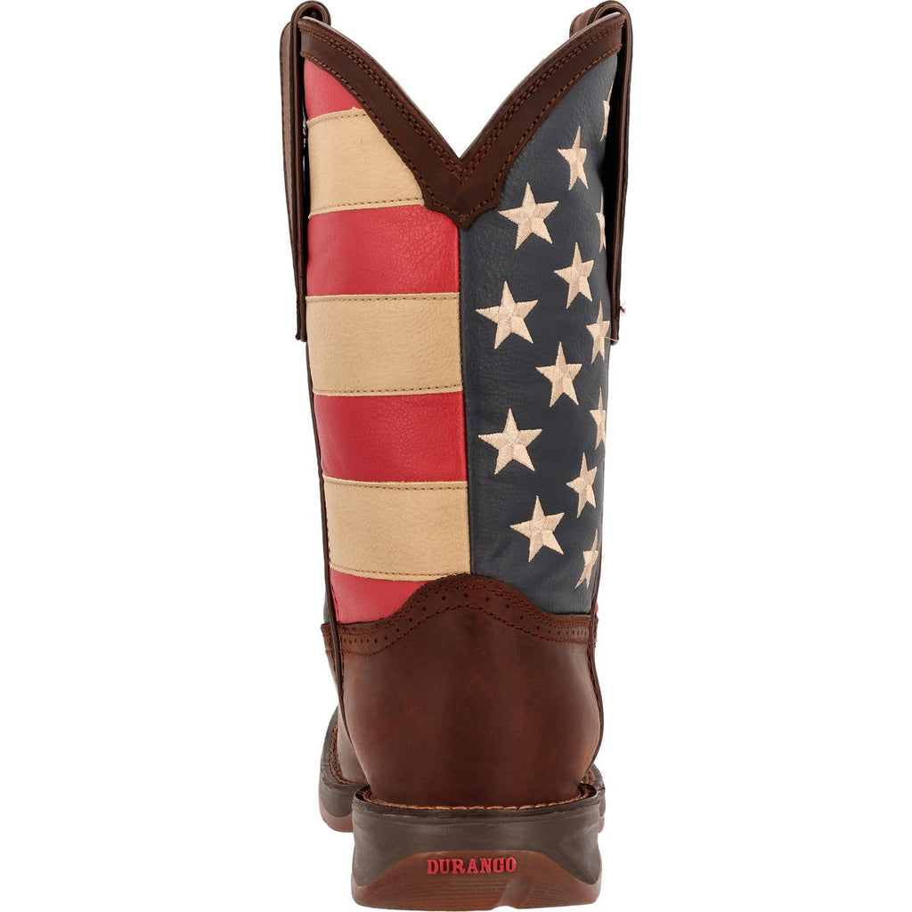 Rebel™ by Durango® Patriotic Pull-On Western Flag Boot
