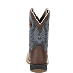 Durango® Lil' Rebel Pro™ Little Kid's Blue Western Boots