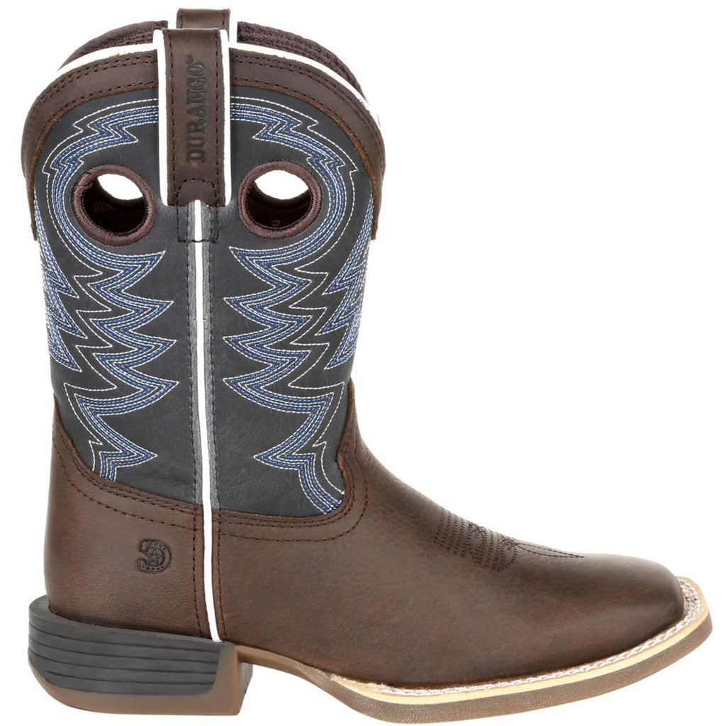 Durango® Lil' Rebel Pro™ Little Kid's Blue Western Boots