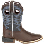 Durango® Lil' Rebel Pro™ Little Kid's Blue Western Boots