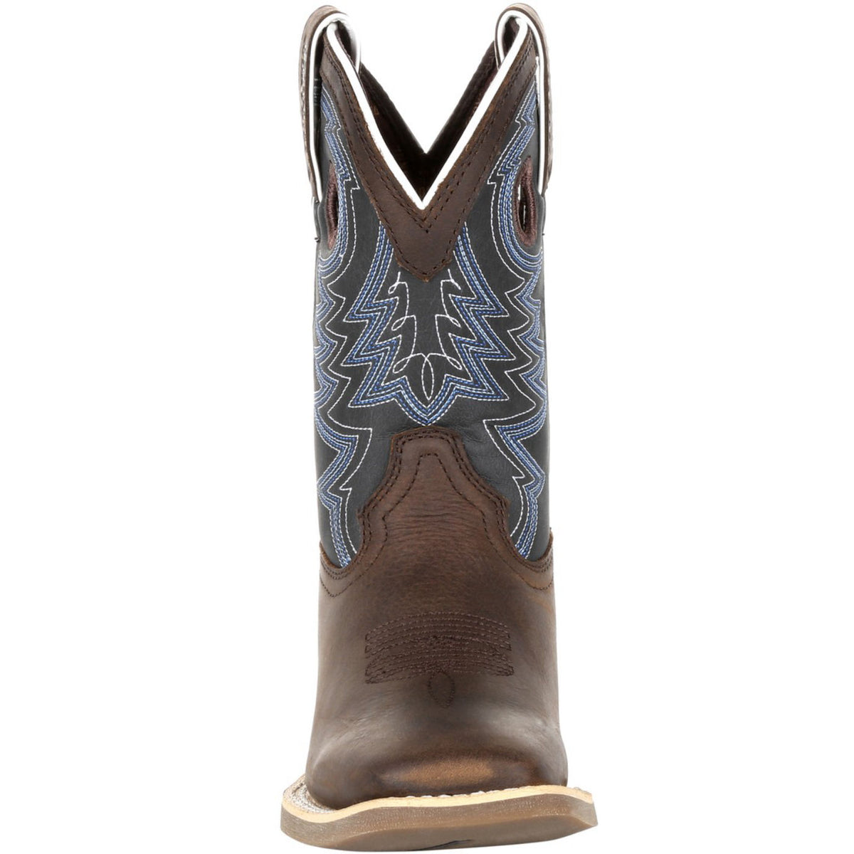 Durango® Lil' Rebel Pro™ Big Kid's Blue Western Boot