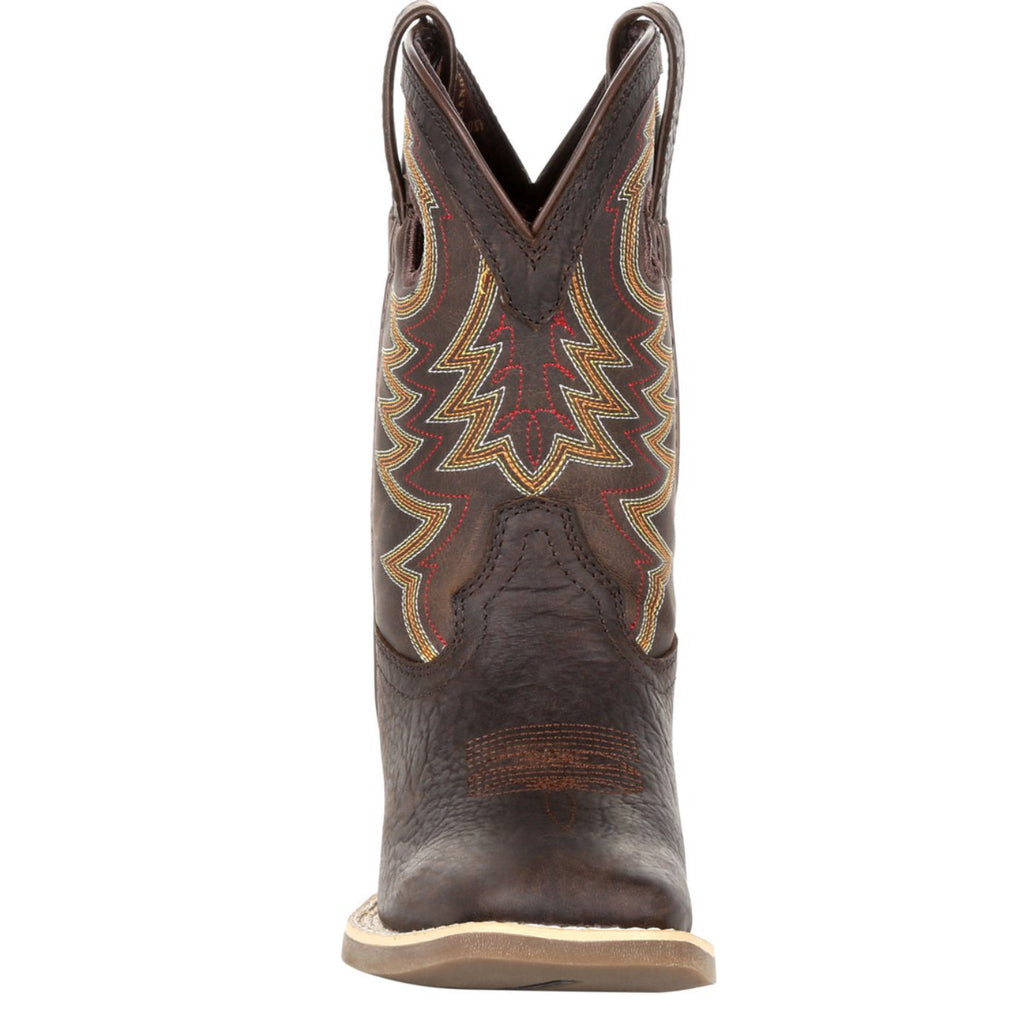 Durango® Lil' Rebel Pro™ Big Kid's Brown Western Boot