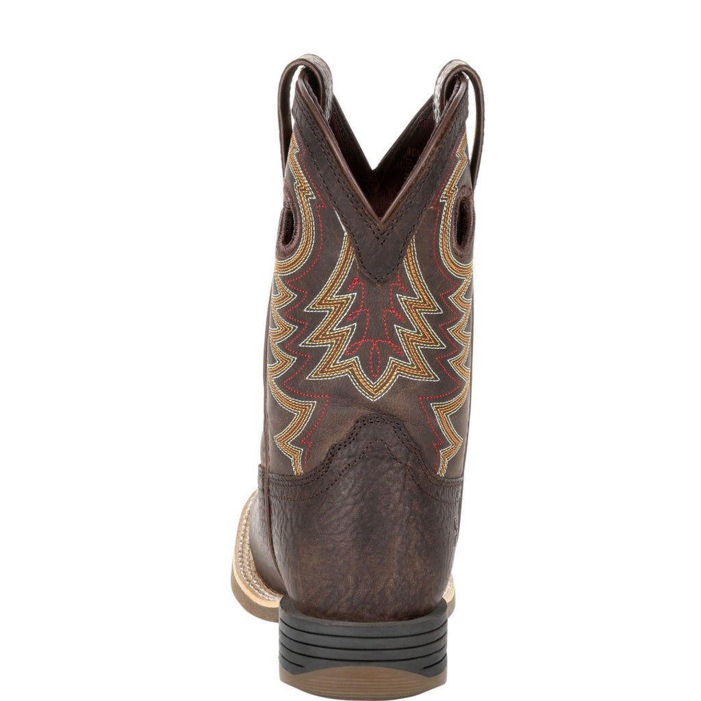 Durango® Lil' Rebel Pro™ Big Kid's Brown Western Boot