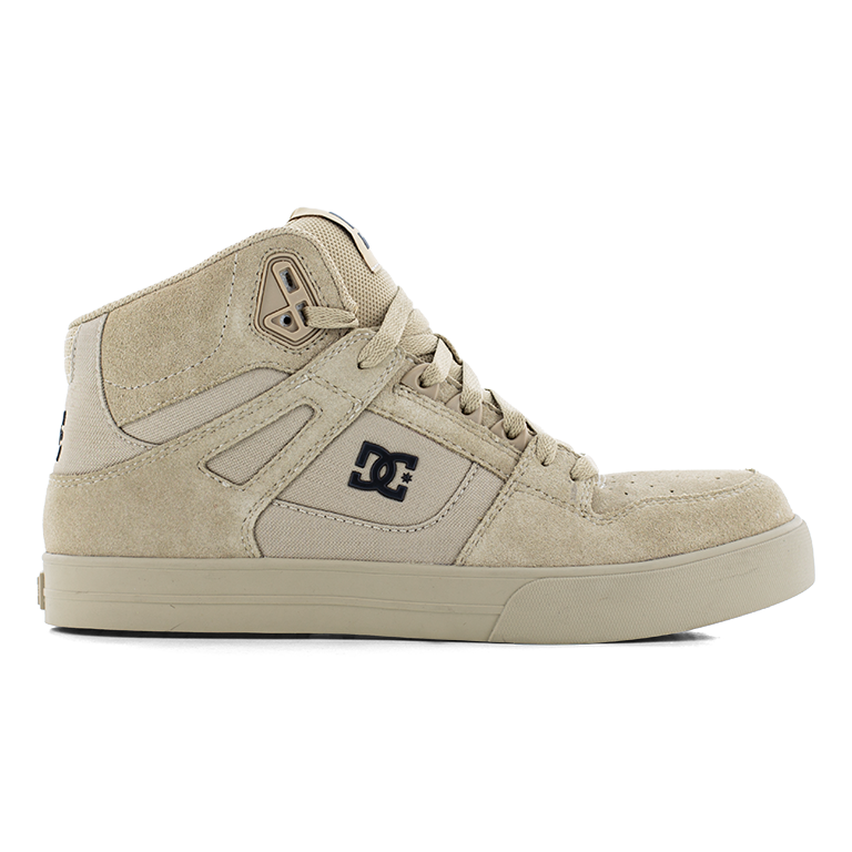 DC PURE WORK MEN'S DESERT TAN HIGH-TOP BOOTS DC60207