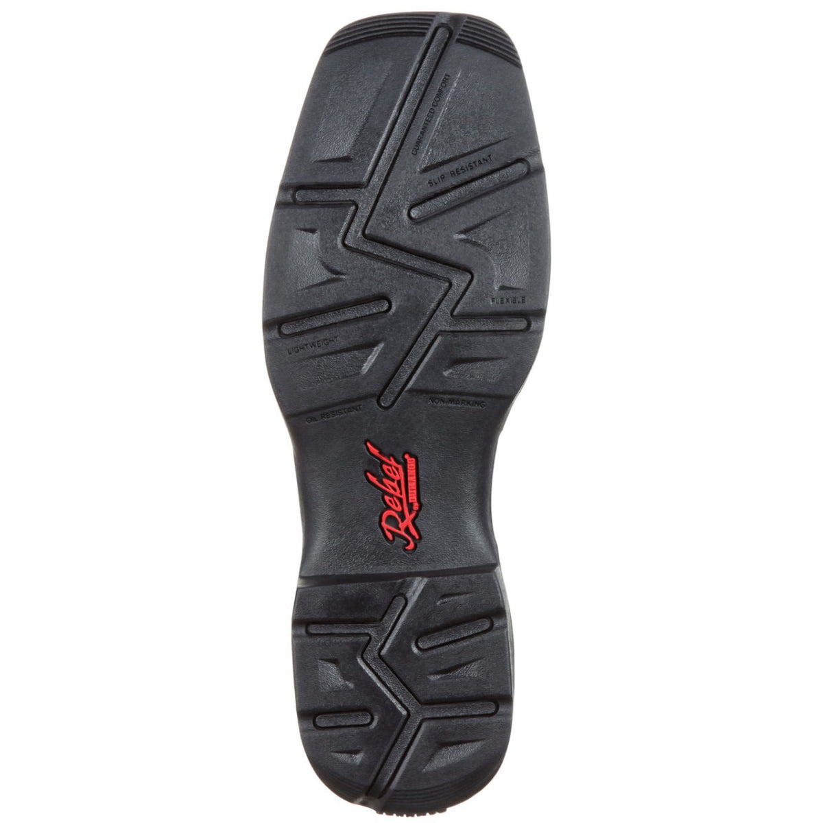 Rebel™ by Durango® Faded Black Flag Western Boot