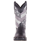 Rebel™ by Durango® Faded Black Flag Western Boot