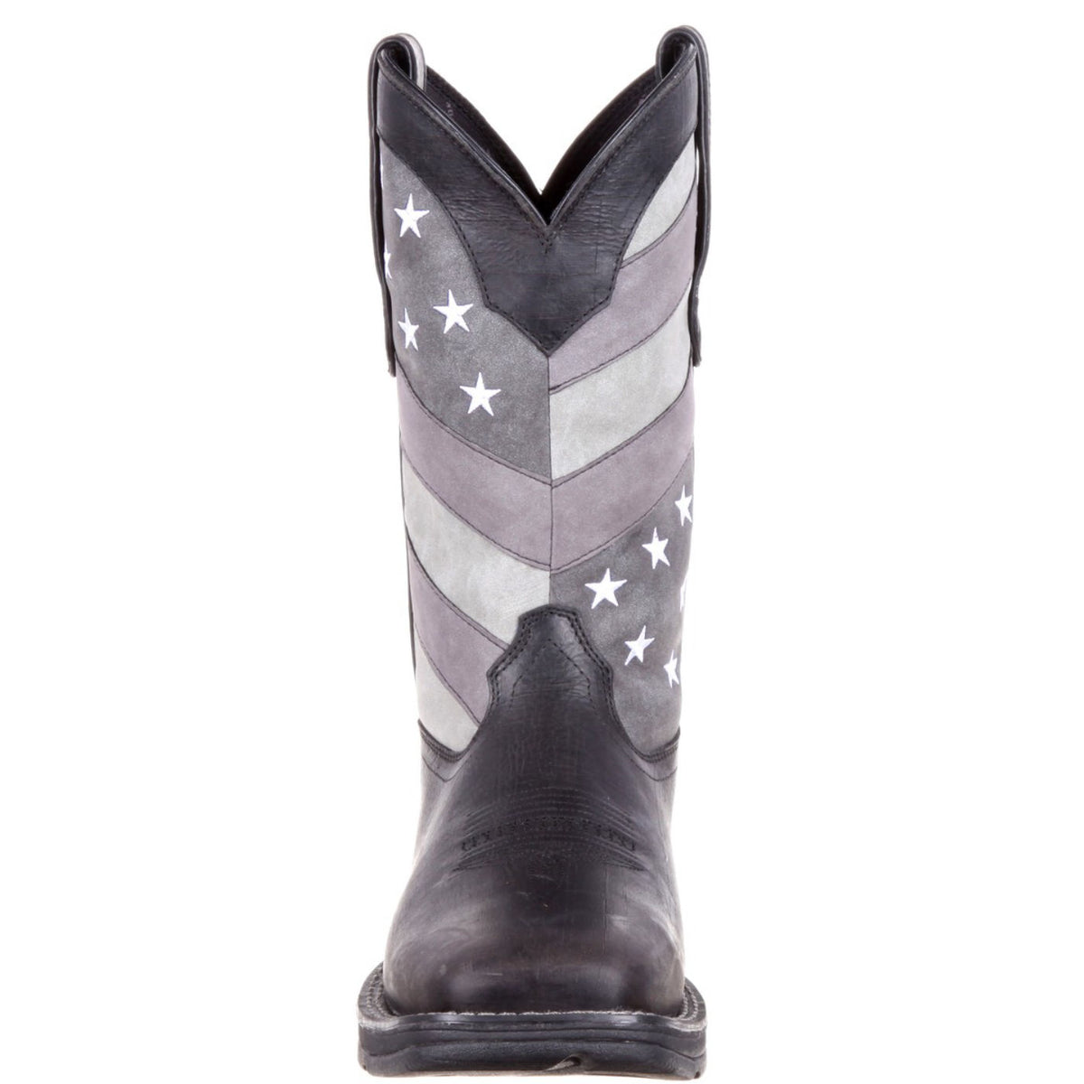 Rebel™ by Durango® Faded Black Flag Western Boot