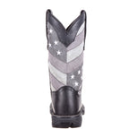 Rebel™ by Durango® Faded Black Flag Western Boot