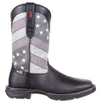 Rebel™ by Durango® Faded Black Flag Western Boot