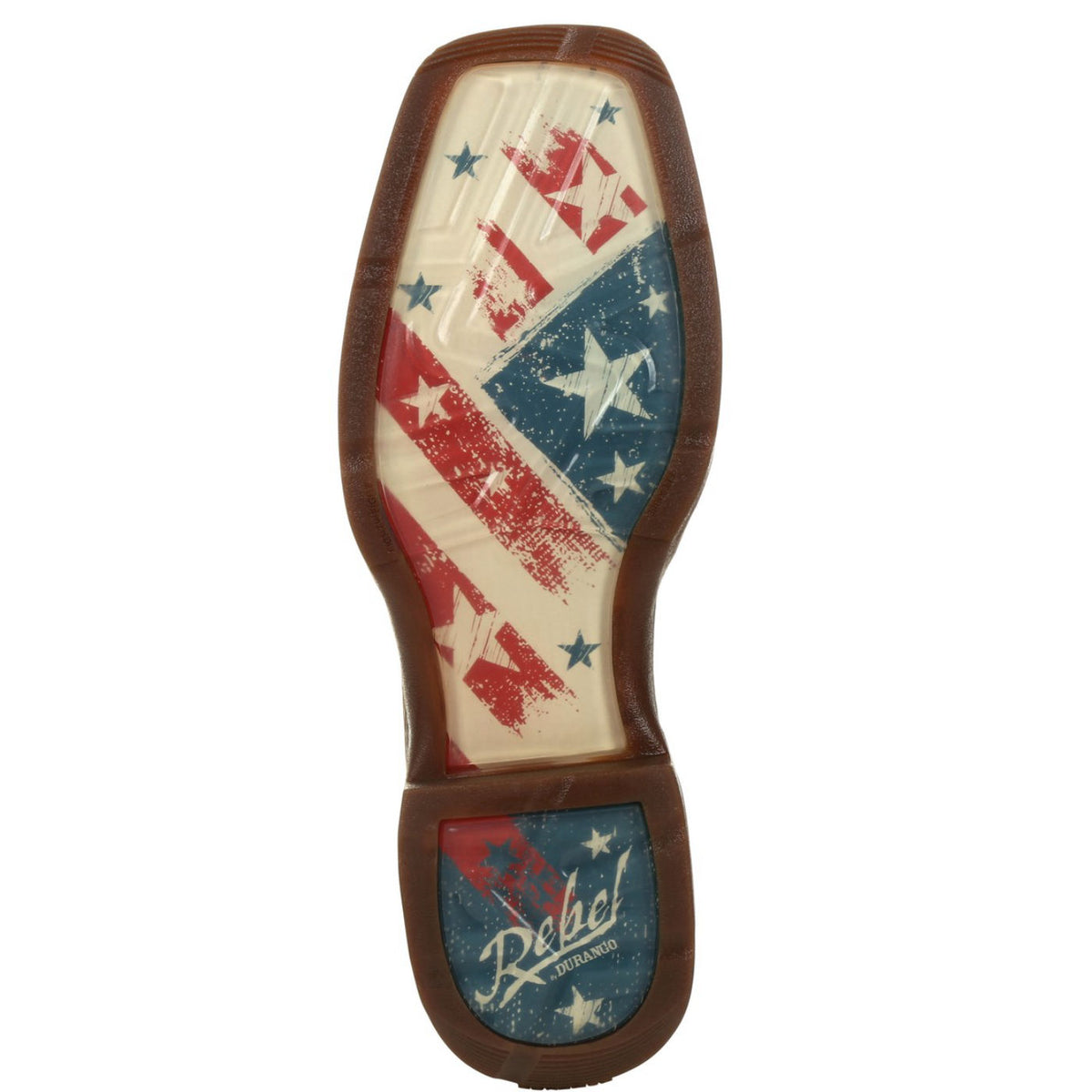 Rebel™ by Durango® Distressed Flag Embroidery Western Boot