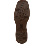 Rebel™ by Durango® Brown Distressed Flag Embroidery Western Boot