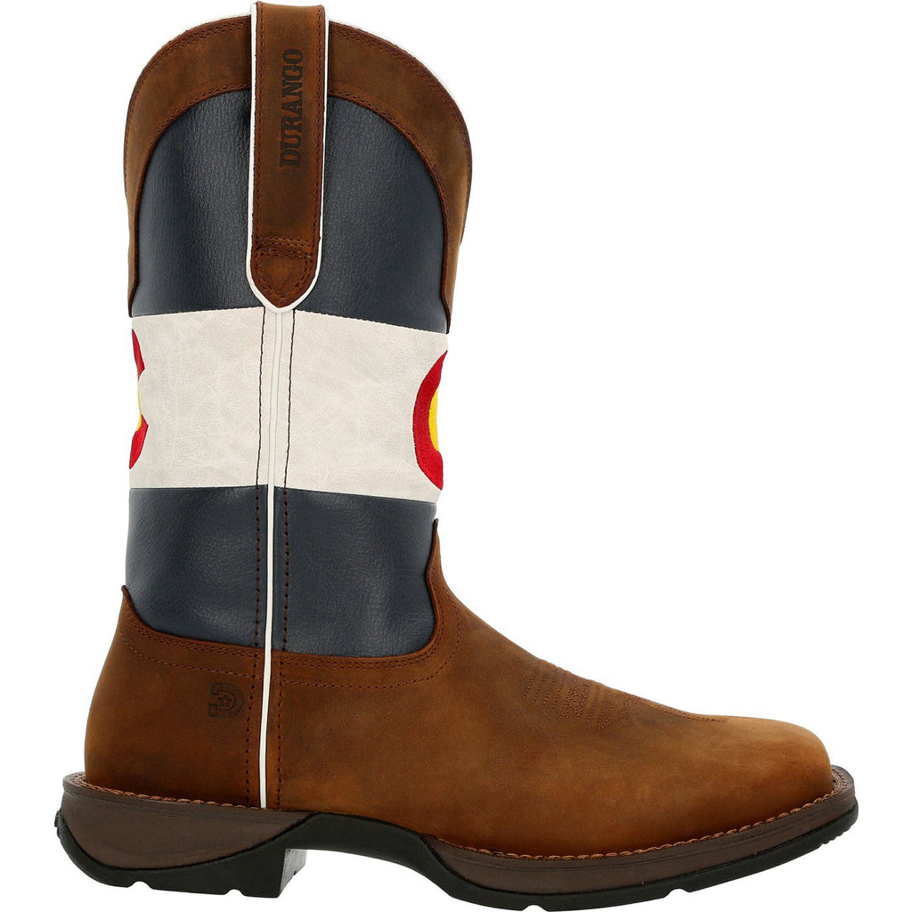 Rebel™ by Durango® Colorado Flag Western Boot