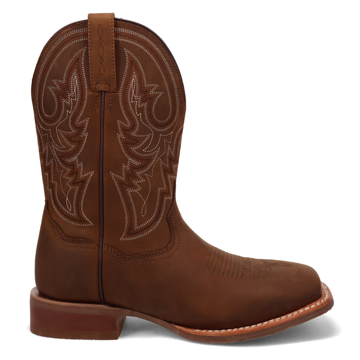DAN POST BRIGSTON LEATHER BROWN MEN'S COWBOY BOOTS DP5172