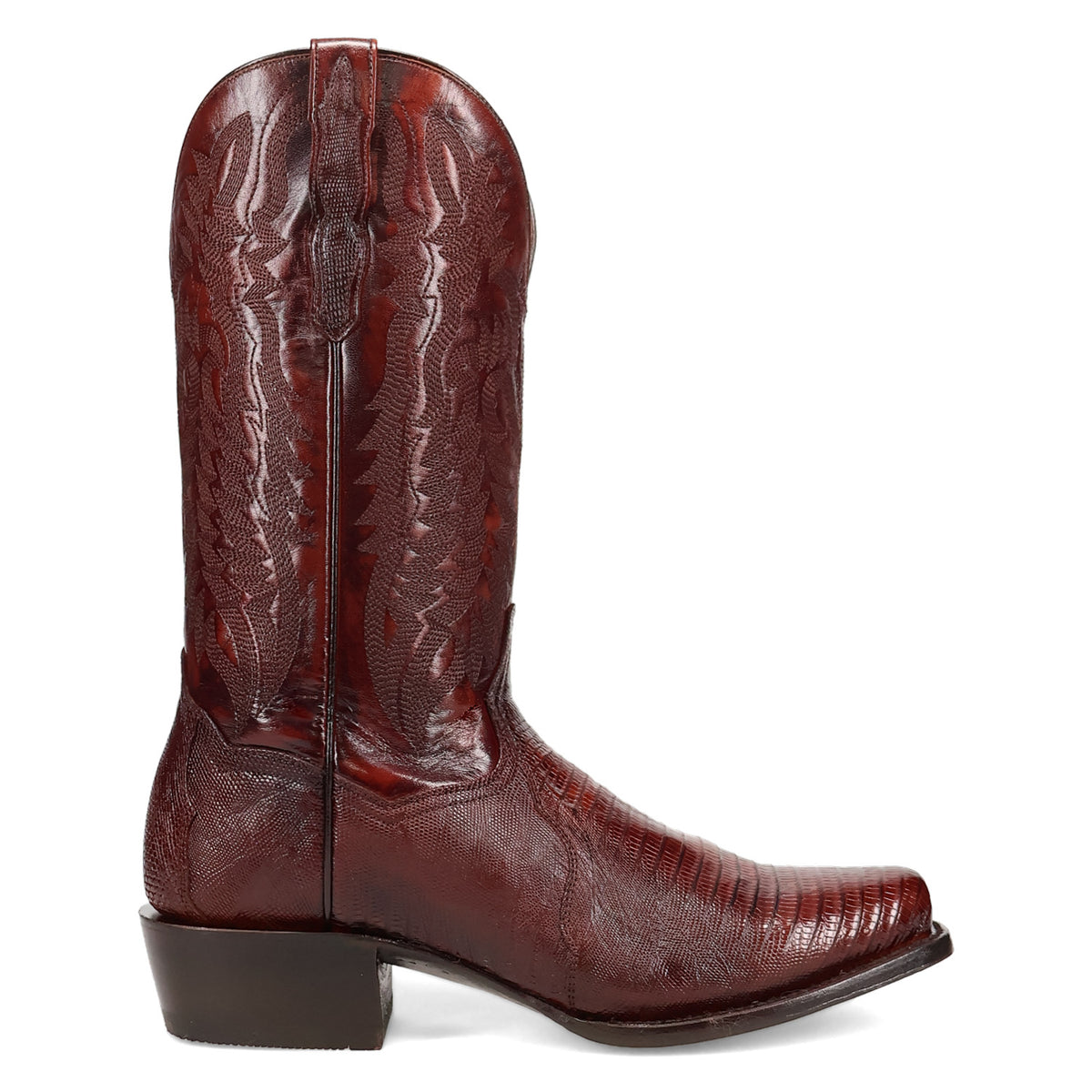 DAN POST RINGOLD LIZARD ANTIQUE TAN MEN'S COWBOY BOOTS DP7039