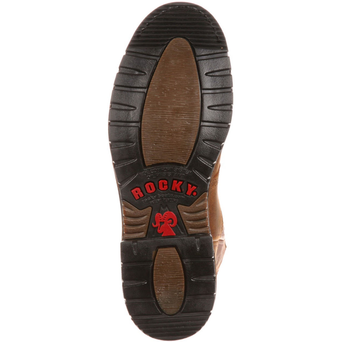 Rocky Original Ride Branson Saddle Roper Waterproof Western Boot