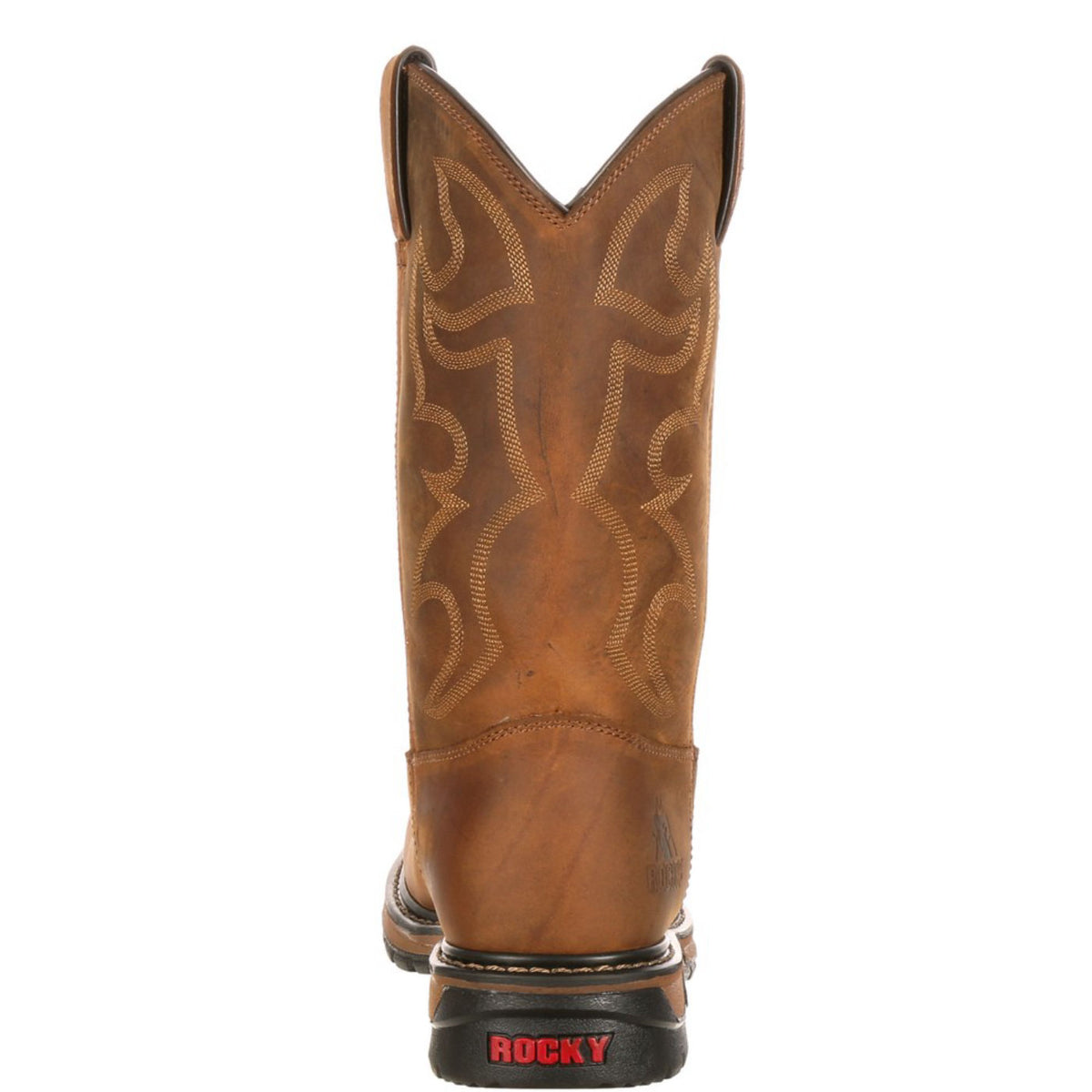 Rocky Original Ride Branson Steel Toe Waterproof Western Boots
