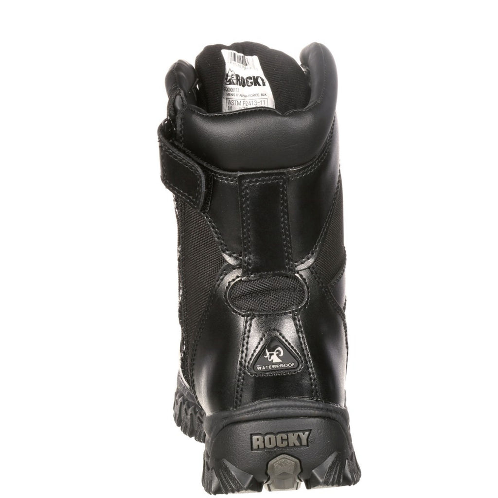 Rocky AlphaForce Zipper Composite Toe Public Service Boot