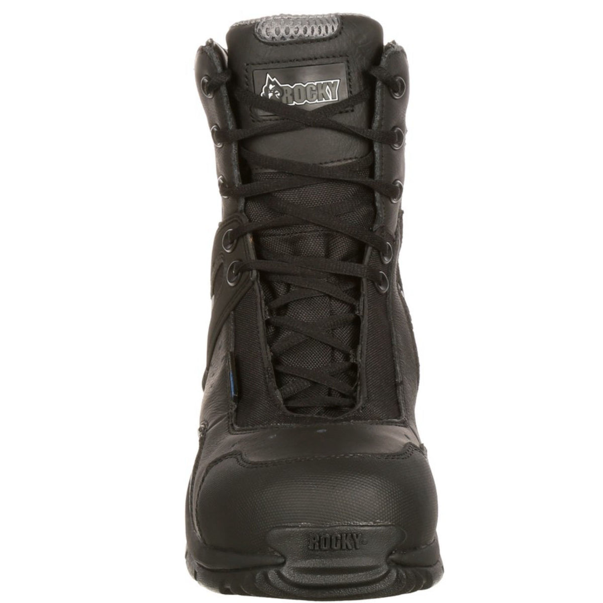 Rocky 1st Med Carbon Fiber Toe Puncture-Resistant Side-Zip Waterproof Public Service Boot
