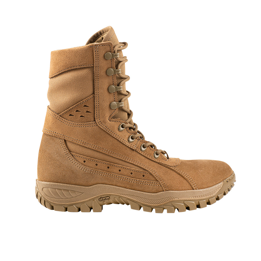Belleville, Men's, 8", FLYWEIGHT, FX2, Hot Weather Flight & Combat Boot, Coyote, 4, Regular, FX2 040R