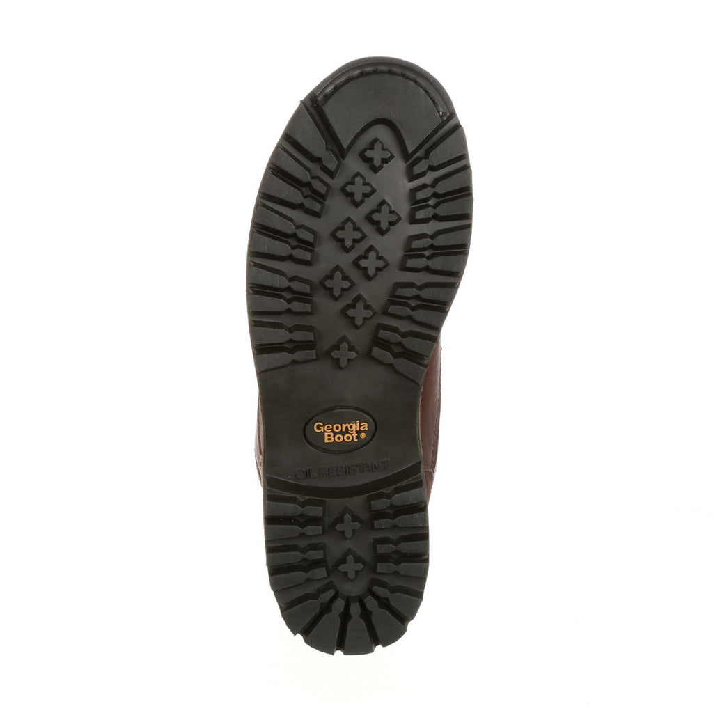 Georgia Boot Steel Toe Waterproof Lace-To-Toe Work Boot