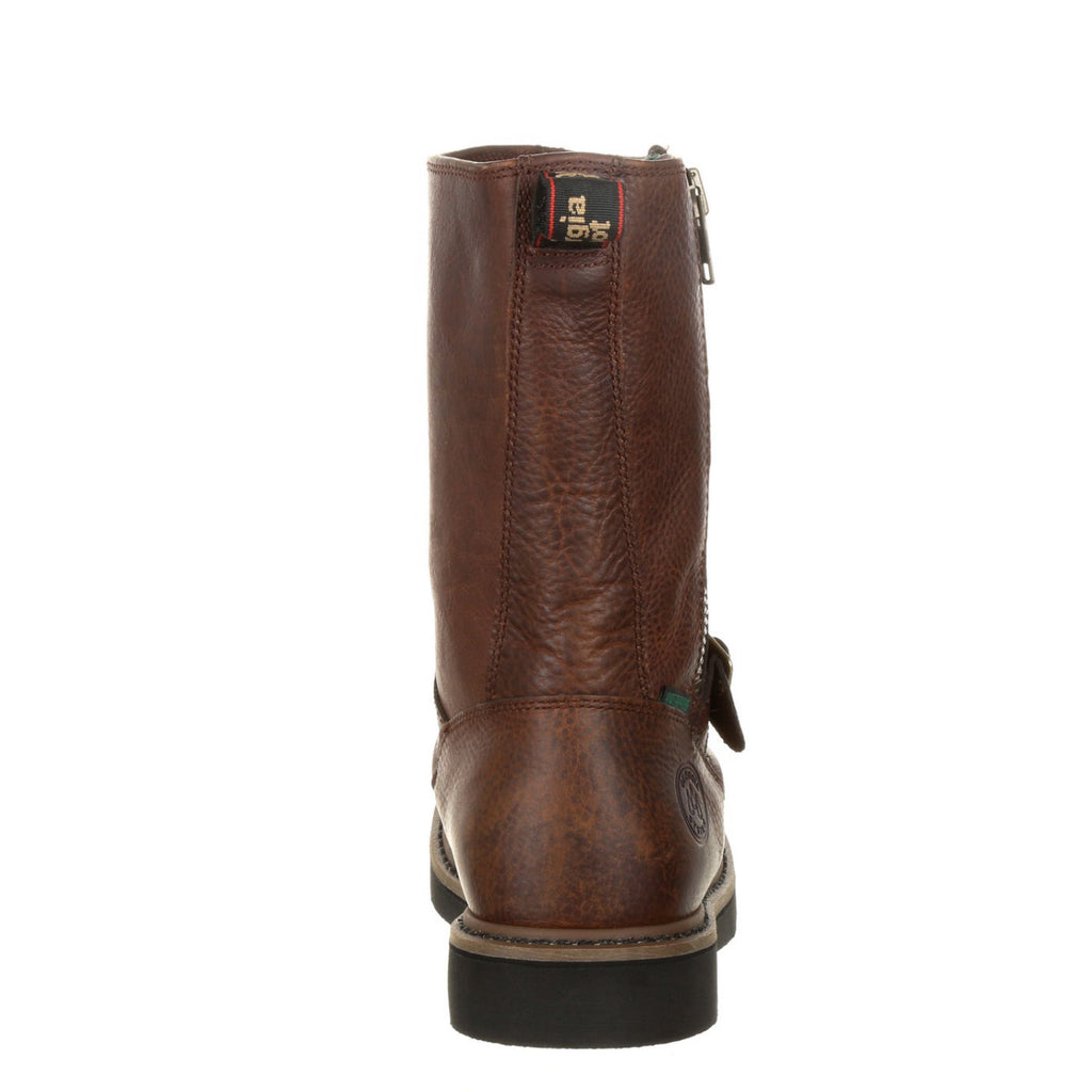 Georgia Boot Side Zip Waterproof Work Wellington
