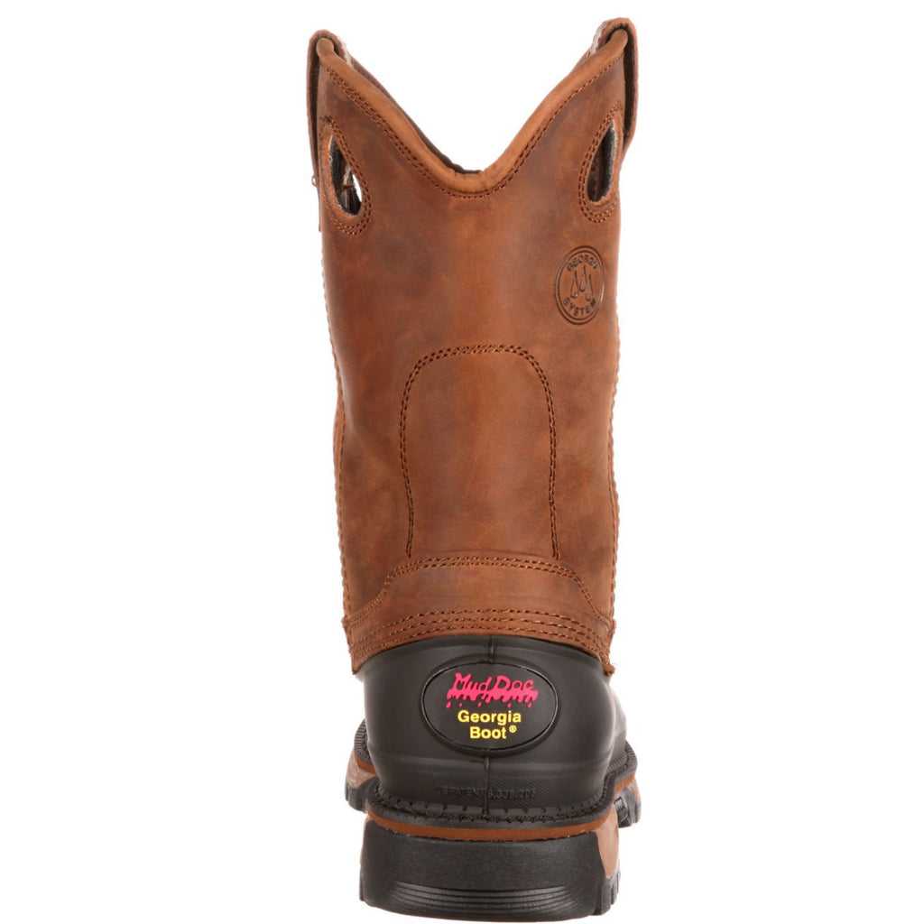 Georgia Boot Muddog Steel Toe Waterproof Wellington