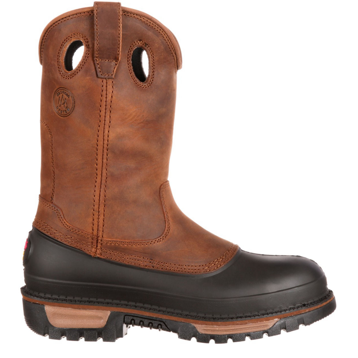 Georgia Boot Muddog Steel Toe Waterproof Wellington