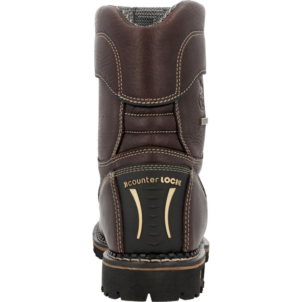 Georgia Boot AMP LT Logger Composite Toe Low Heel Waterproof Work Boot