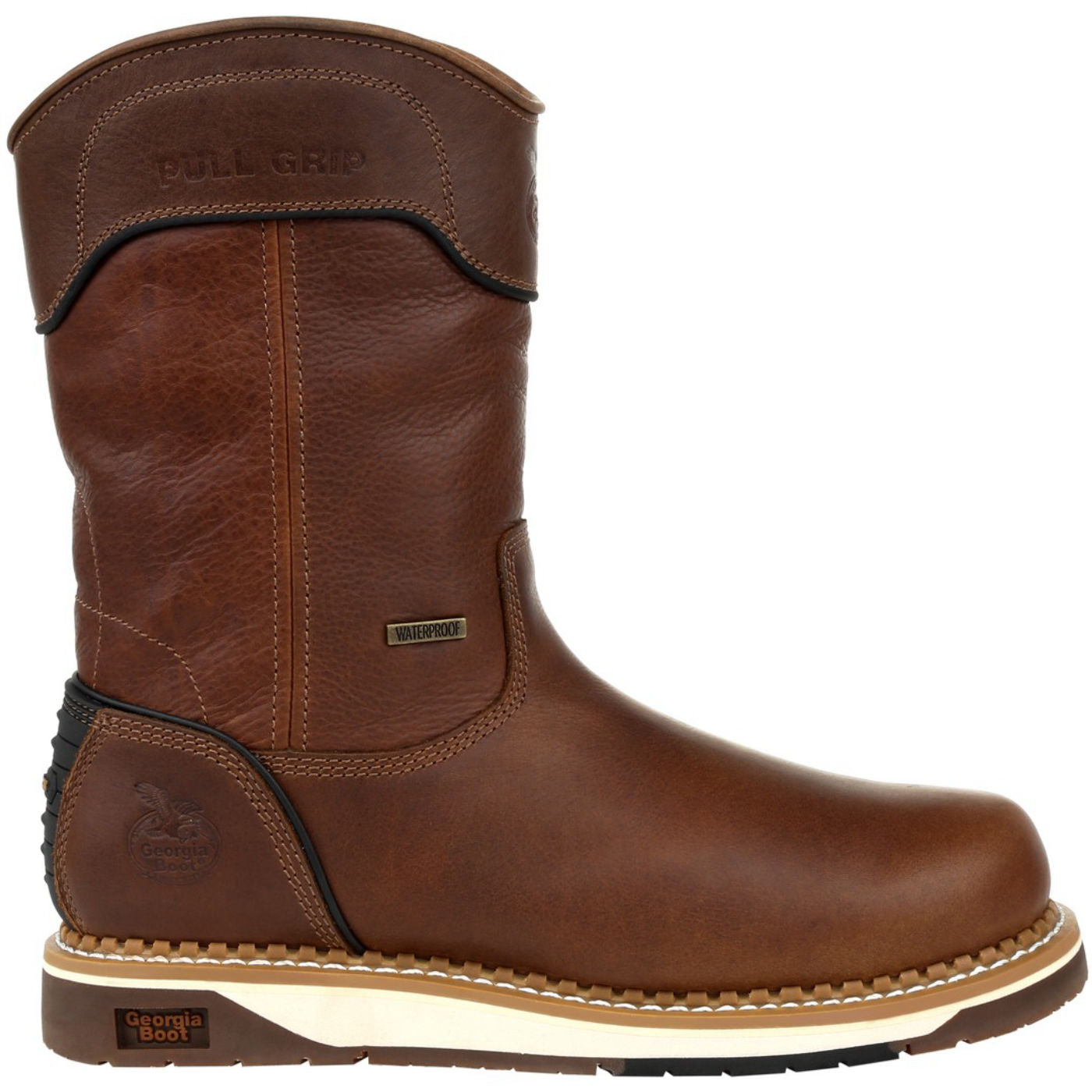 Georgia Boot AMP LT Wedge Waterproof Pull On Work Boot