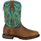 Georgia Boot Carbo-Tec LT Women's Steel Toe Waterproof Pull-On Boot