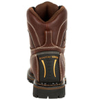 Georgia Boot AMP LT Logger Women's Alloy Toe Waterproof Low Heel Logger Boot