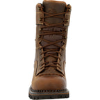 Georgia Boot AMP LT Low Heel Logger Waterproof Work Boot