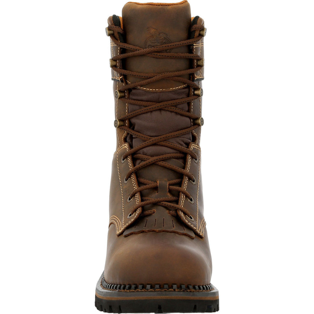 Georgia Boot AMP LT Logger Composite Toe Insulated Waterproof Work Boot