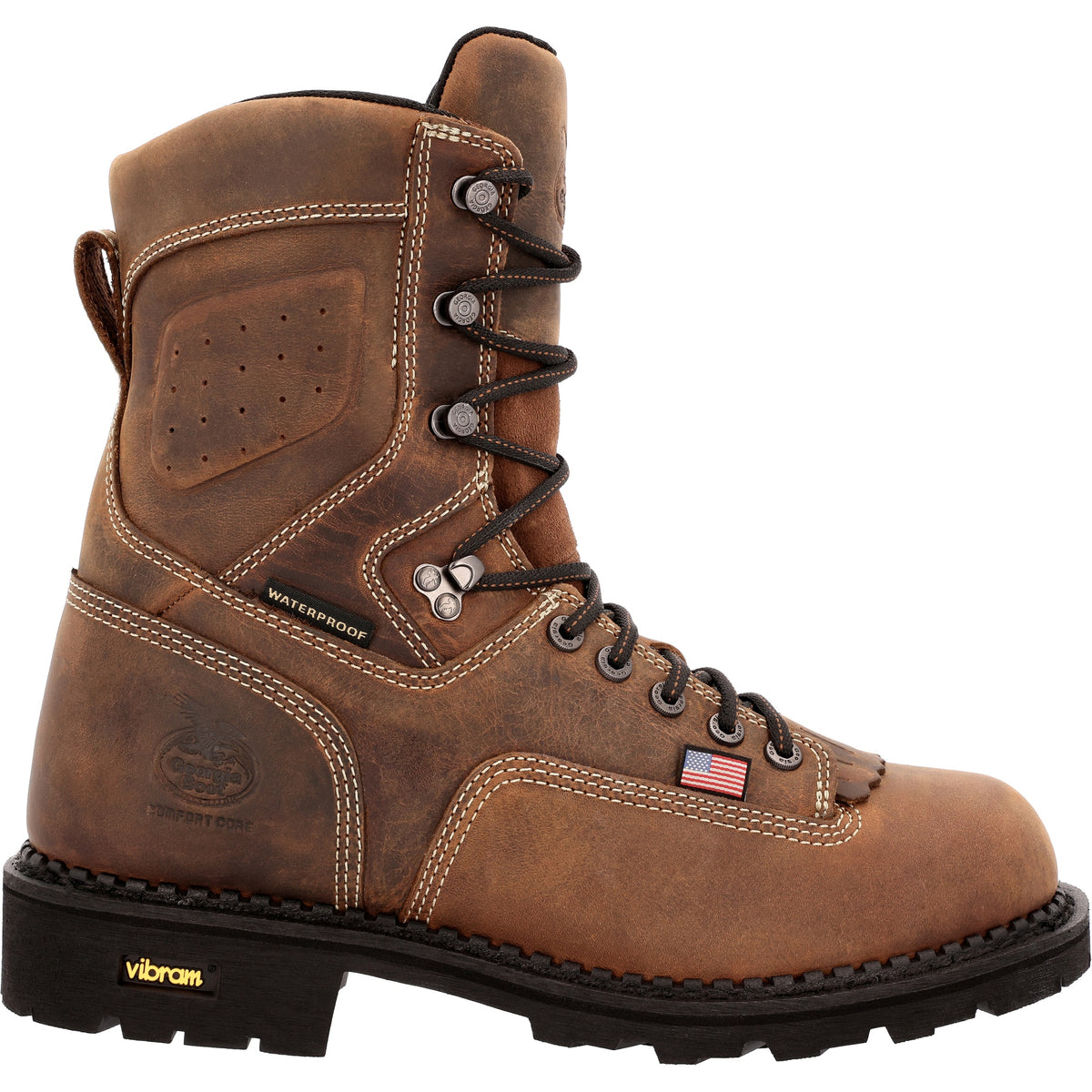 GEORGIA BOOT USA LOGGER WATERPROOF WORK BOOTS GB00538 SALE