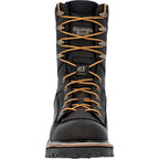 Georgia Boot LTX Logger Waterproof Black Work Boot