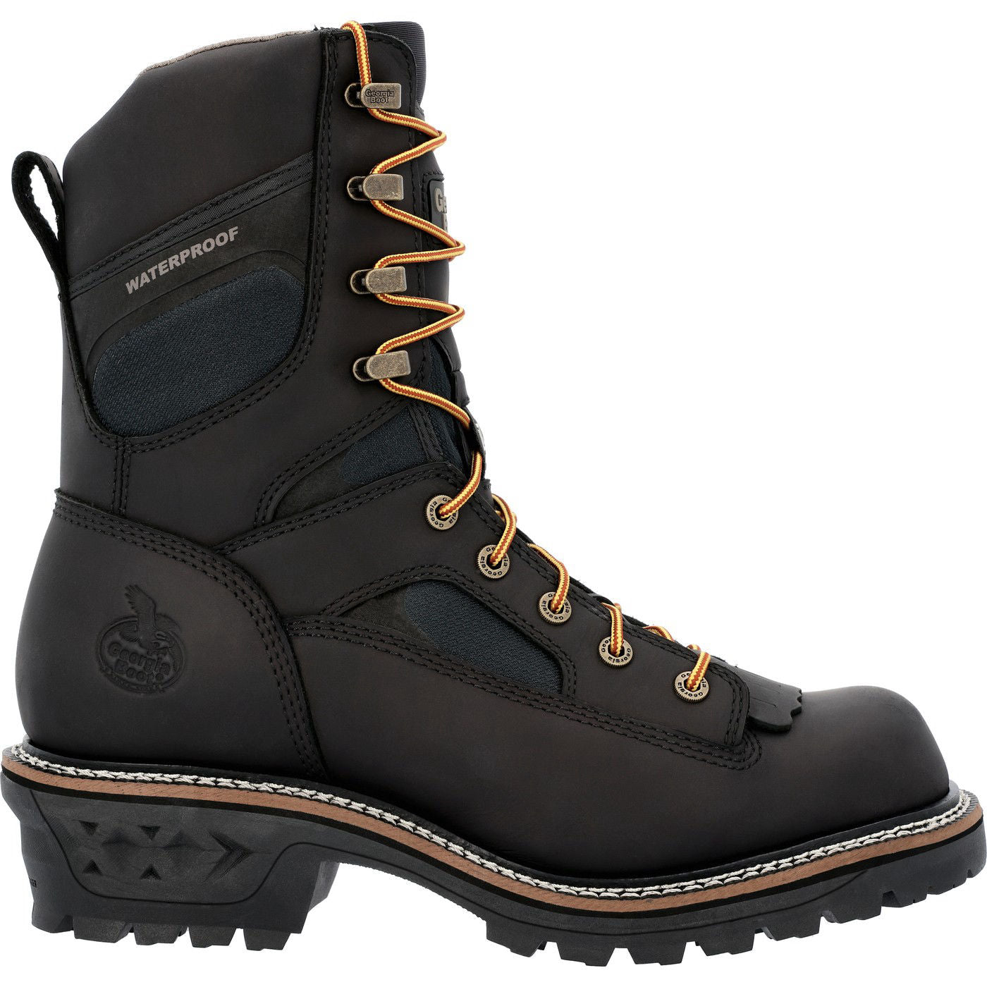 Georgia Boot LTX Logger Composite Toe Waterproof Black Work Boot