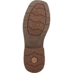 Georgia Boot Core 37 Western 11" Waterproof Pull-On Work Boot in Brown/Rust