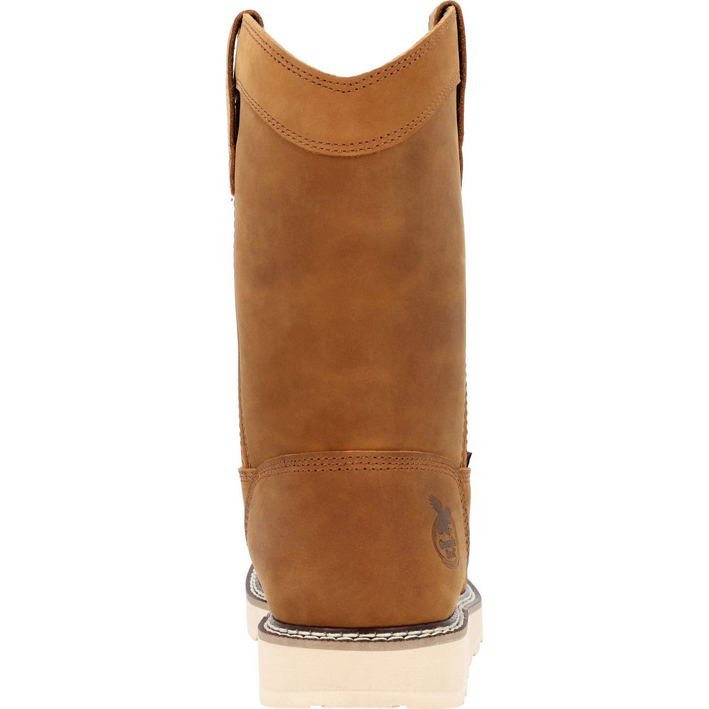 Georgia Boot Core 37 Wedge 10" Steel Toe Waterproof Pull-On Work Boot