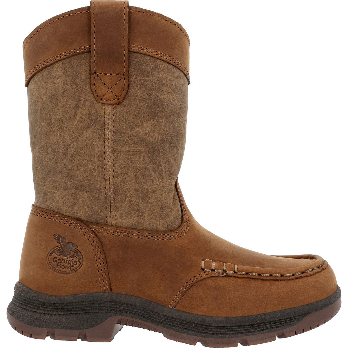 Georgia Boot Big Kids' Athens SuperLyte Pull-On Boot