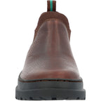 Georgia Boot Men's Romeo SuperLyte Shoe in Soggy Brown