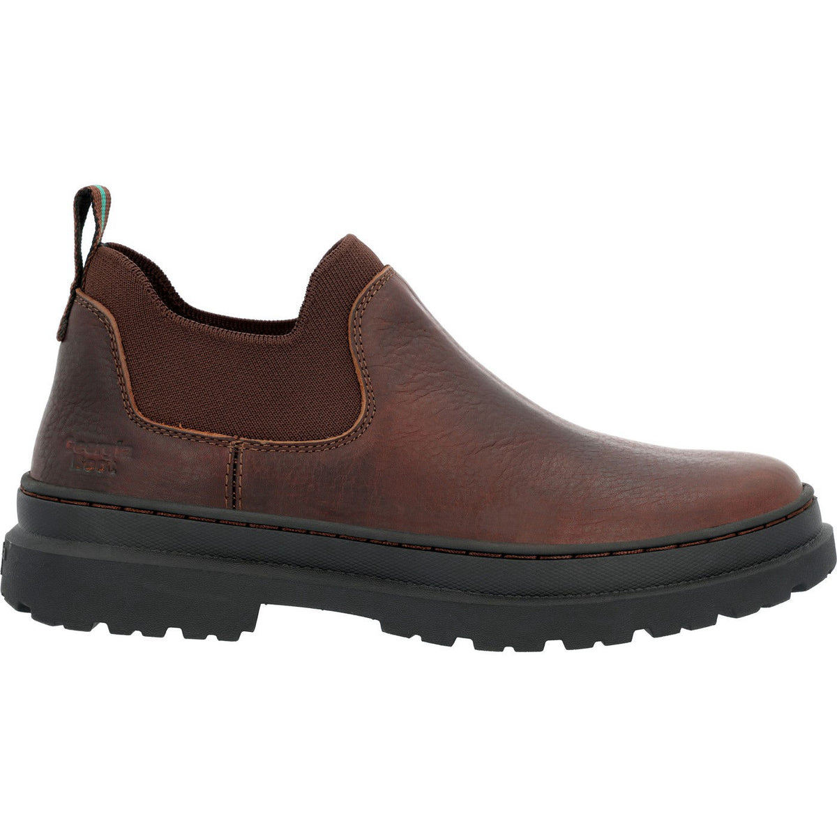 Georgia Boot Men's Romeo SuperLyte Shoe in Soggy Brown