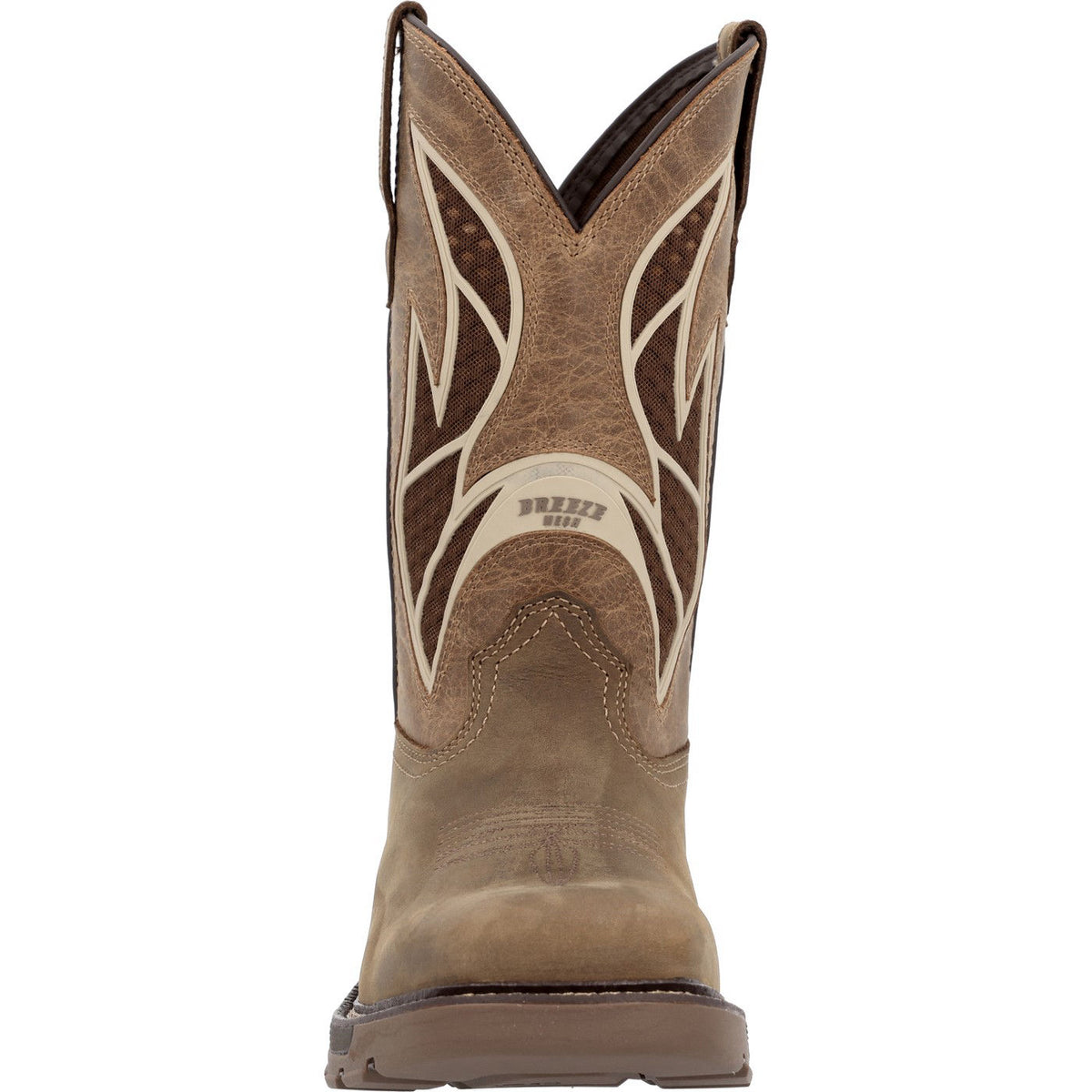 Georgia Boot Carbo-Tec FLX Alloy Toe Pull-on with InsulKul™ Work Boot in Brown/Tan