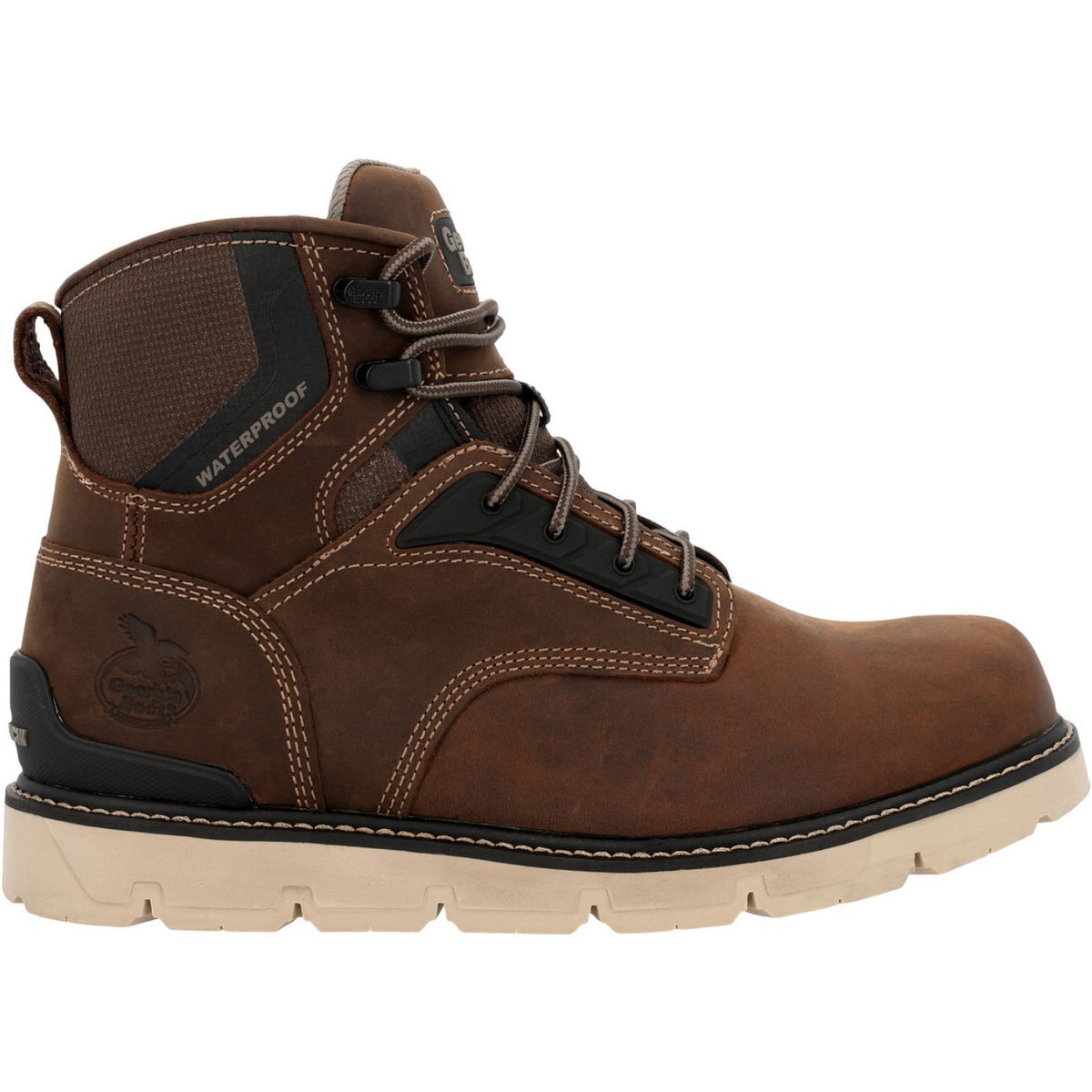 Georgia Boot Carbon Flex Wedge 6" Carbon Toe Work Boot