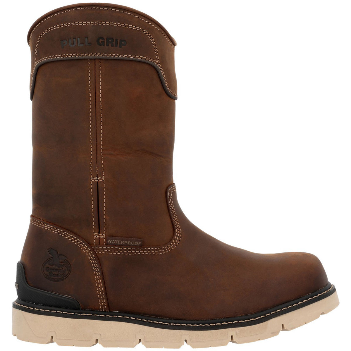 Georgia Boot Carbon Flex Wedge 11" Pull On Waterproof Carbon Toe Work Boot