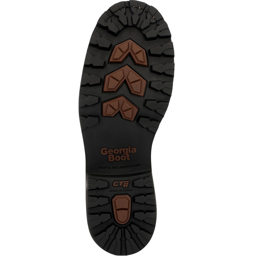 Georgia Boot Core 37 9" Scalloped Heel Waterproof Work Boot