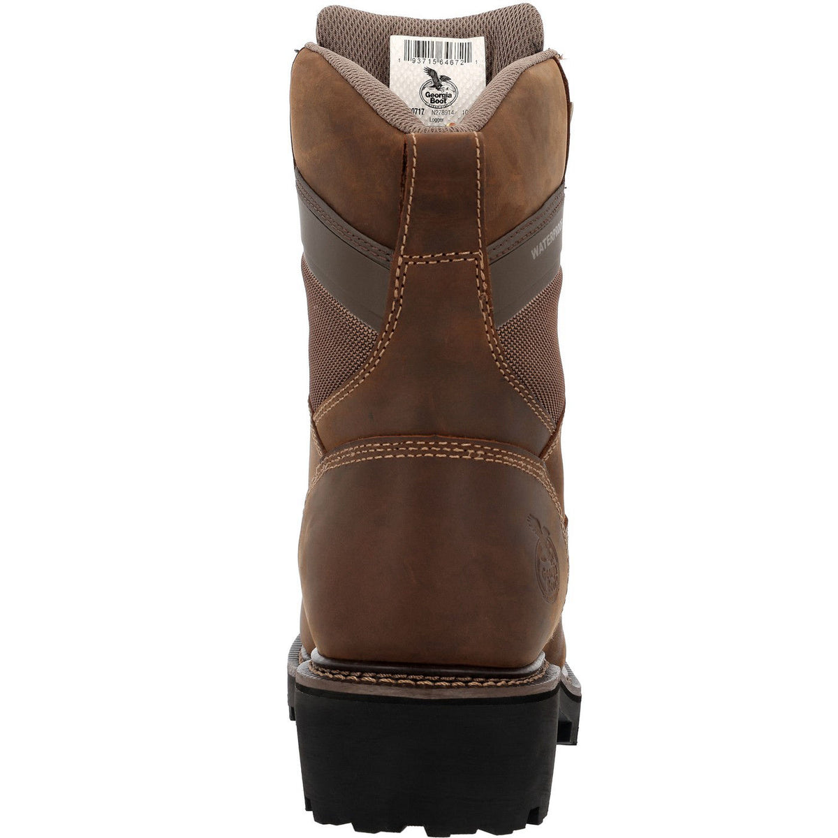 Georgia Boot Core 37 9" Scalloped Heel Waterproof Work Boot