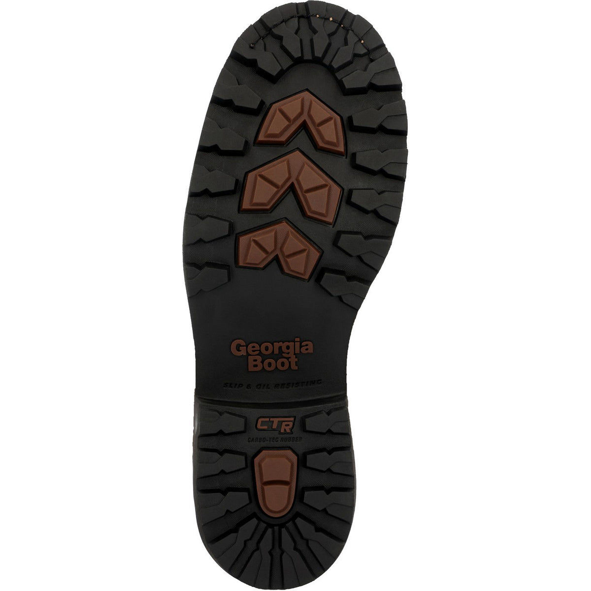 Georgia Boot Core 37 9" Scalloped Heel Waterproof Composite Toe Logger Work Boot